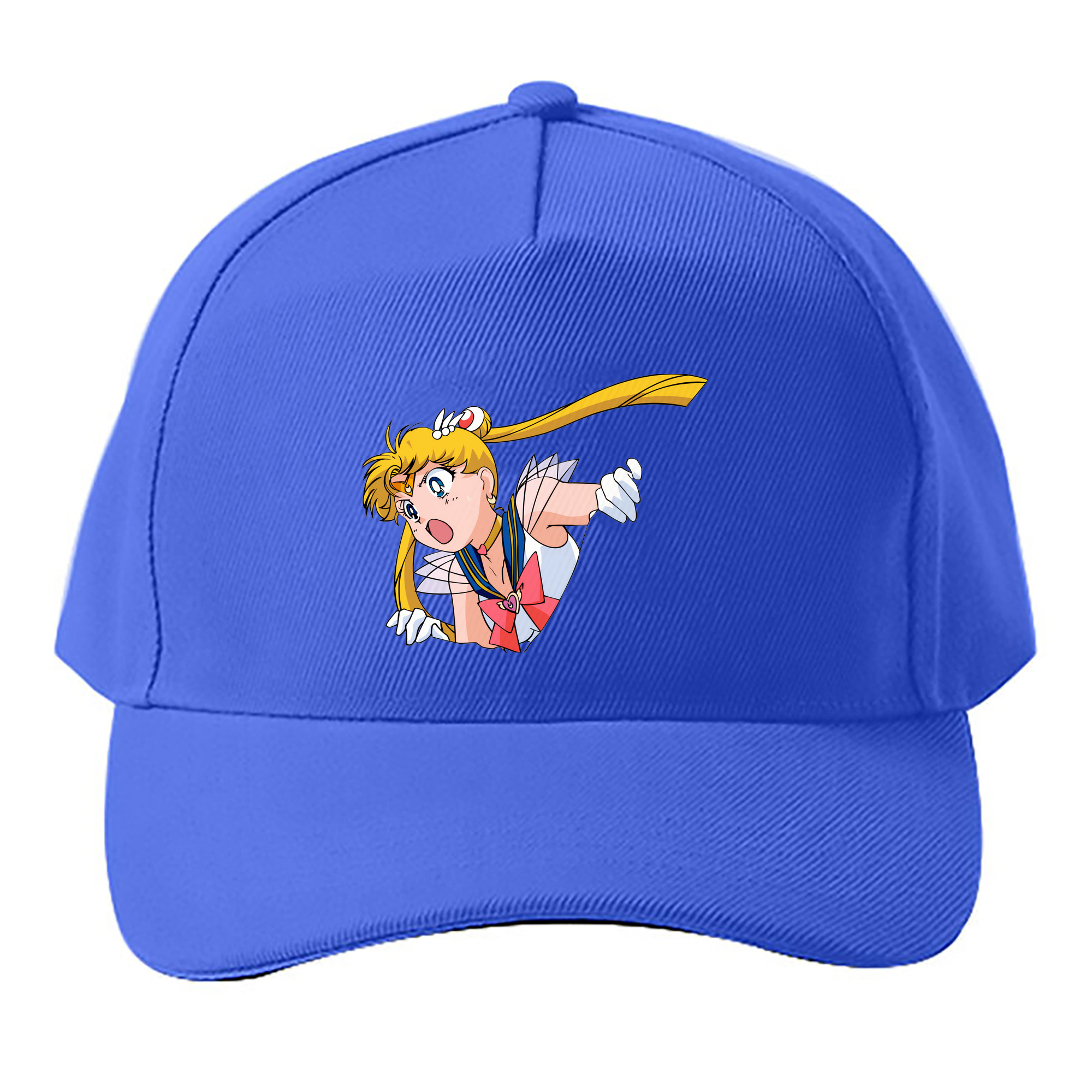 （画像用） 美少女戦士セーラームーン 月野 うさぎ つきの うさぎ Sailor Moon Tsukino Usagi ベースボールキャップ 綿100％ 男女兼用 帽子 スポーツ